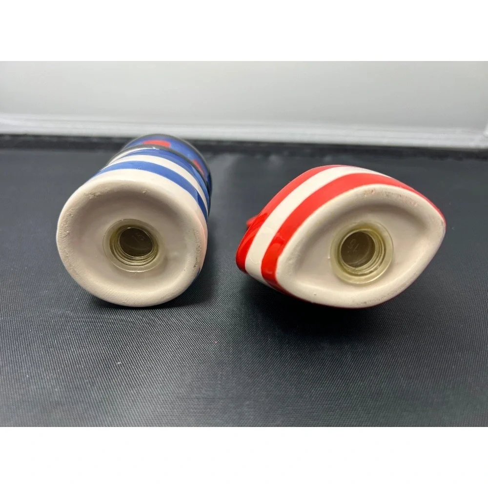 Nautical Salt and Pepper Shakers Lighthouse Sailboat‎ Ceramic Kitchen Decor